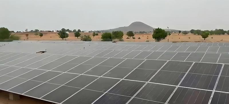Berjaya Menyampaikan Projek Pemasangan Solar 1.6MW di Afrika​