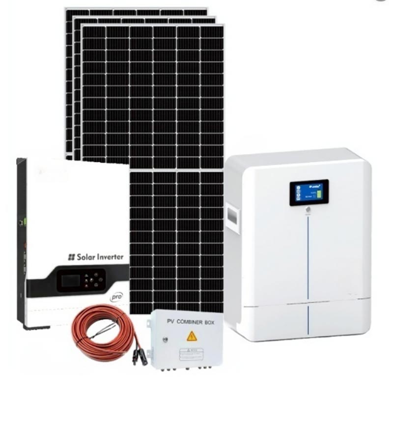 Sistem Penyimpanan Tenaga Suria Hibrid 5KW