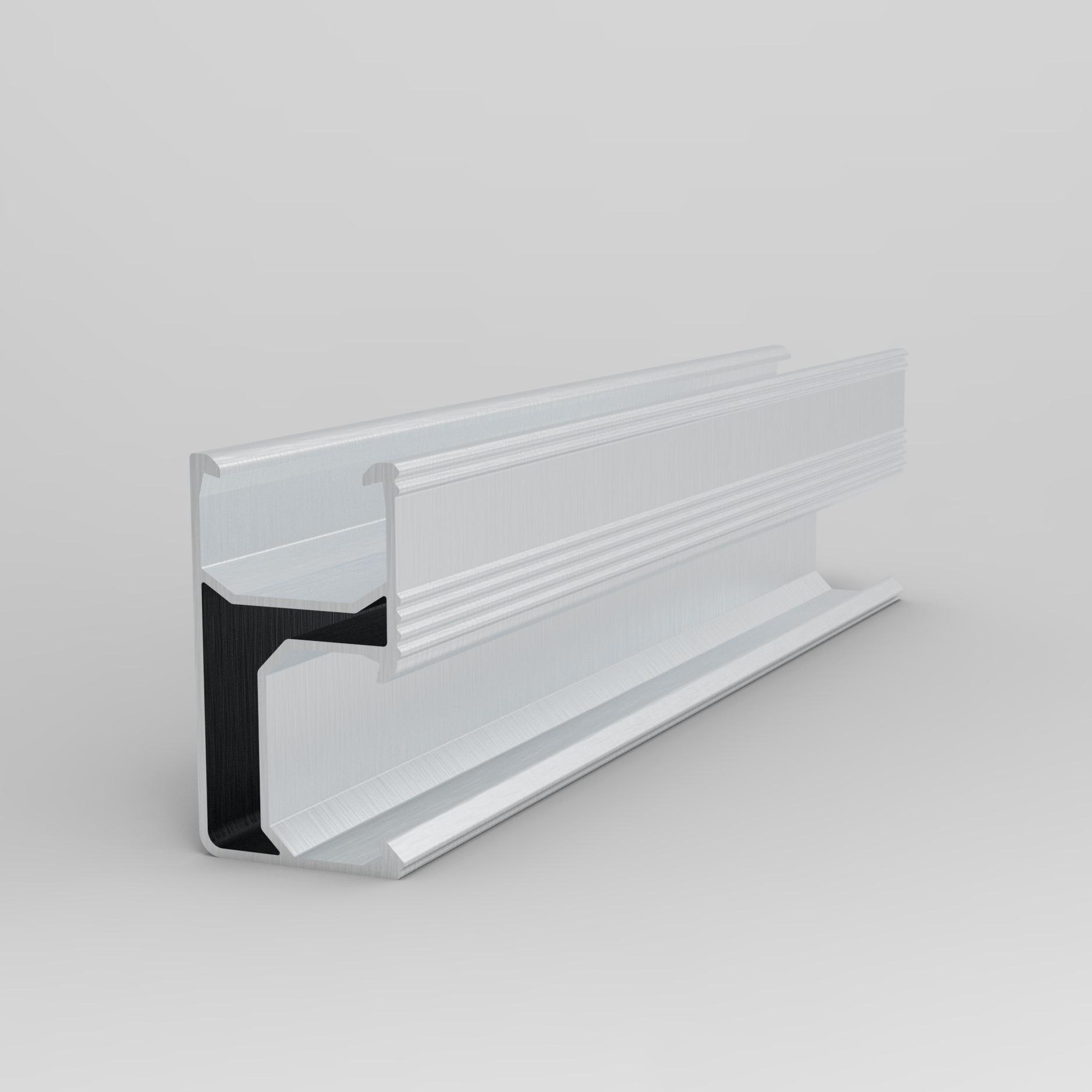 Rails Jenis Solar R Aluminium