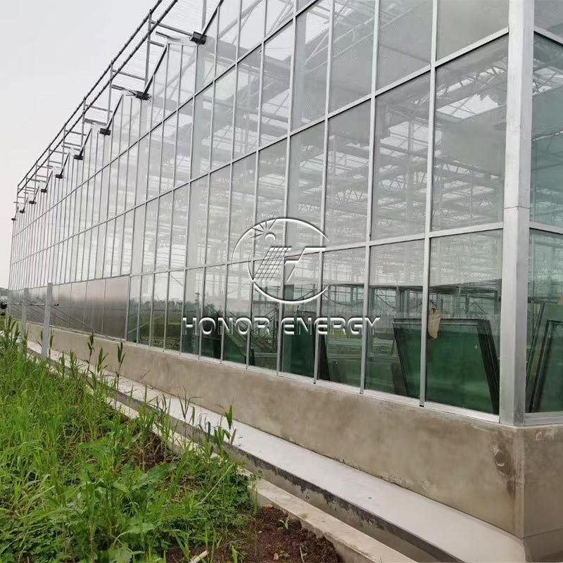 Aluminium Greenhouse Solar Farmland Mount