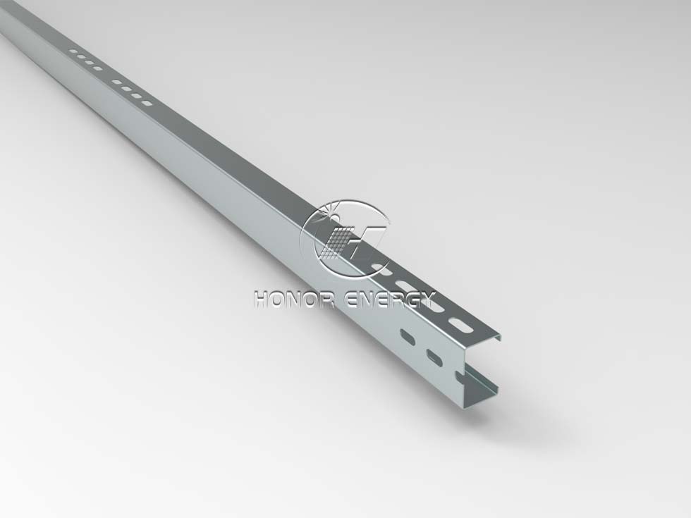Steel Solar Mounting Rail