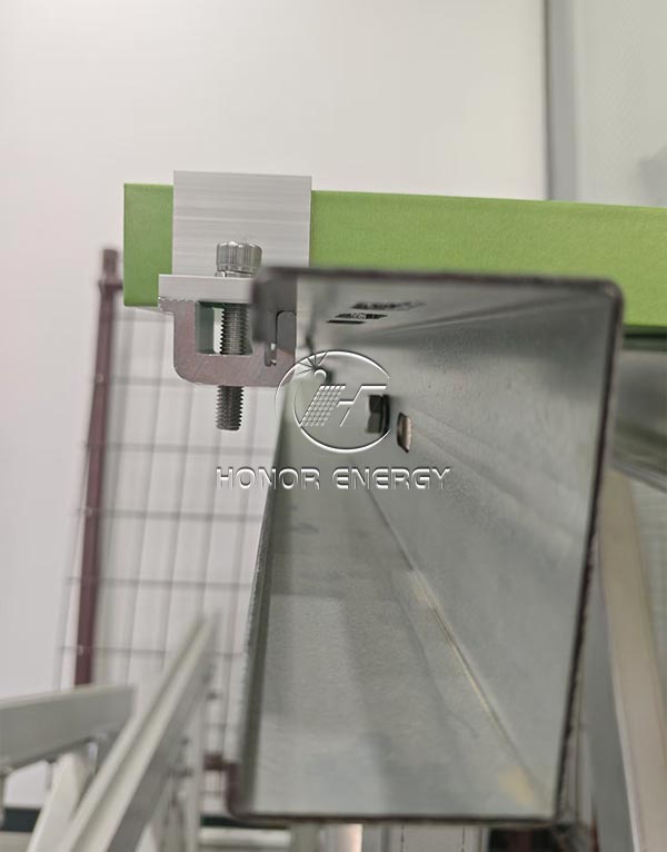 No Drill Solar end clamp