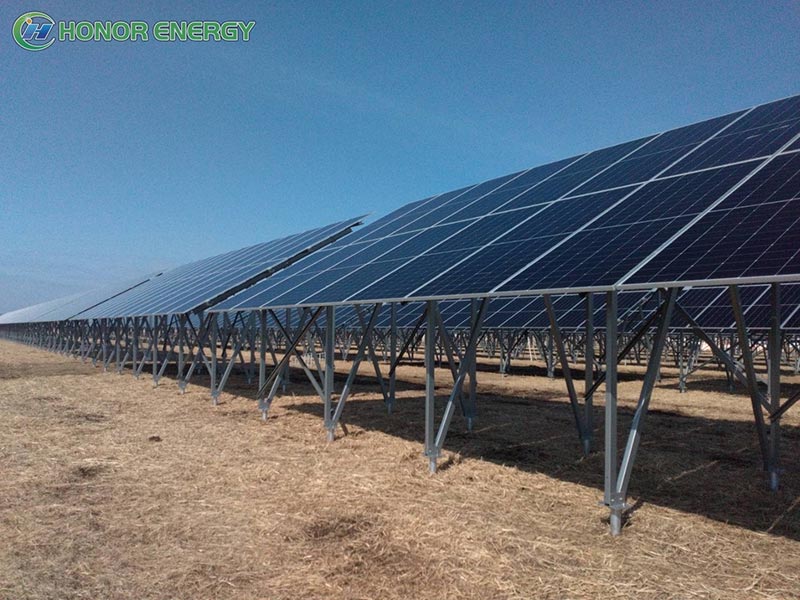6MW high‑voltage ground‑mount photovoltaic power station project