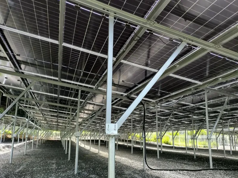 Ground screw solar ground mount