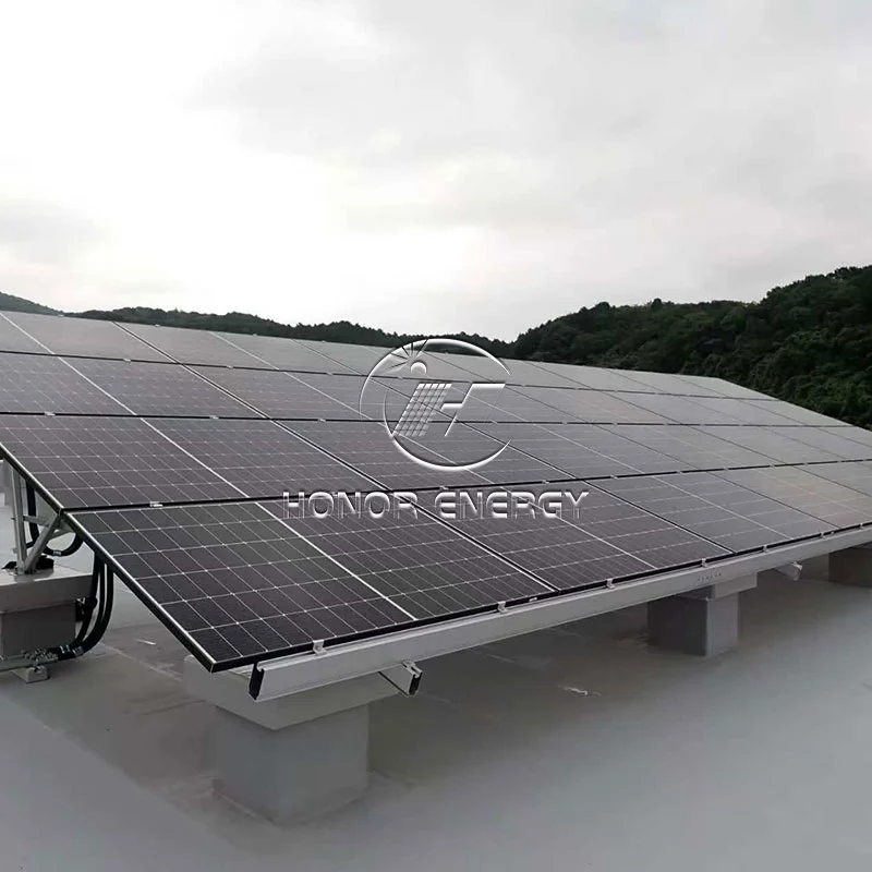 Pelekap bumbung rata solar
