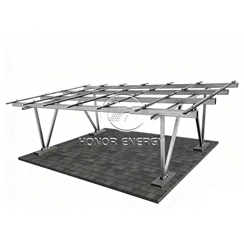 Keluli IV jenis solar carport mount