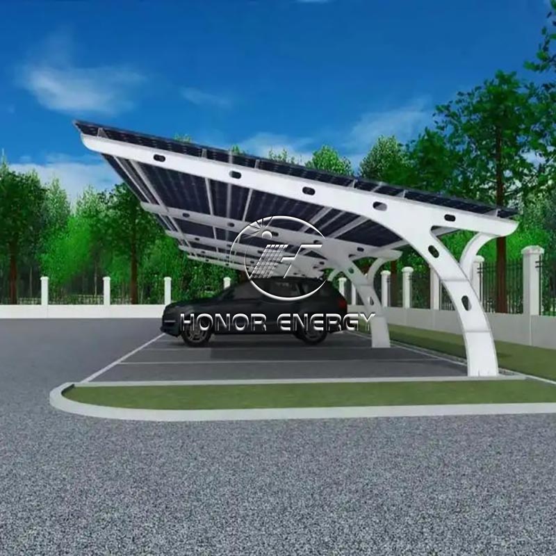 Keluli y jenis solar carport mount